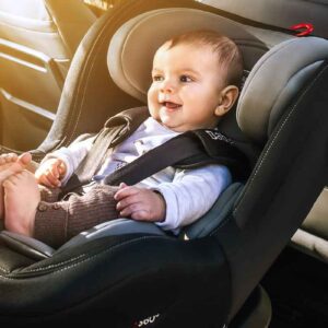 C. BabyAuto Biro-Fix Isofix 360 Car Seat- Grey