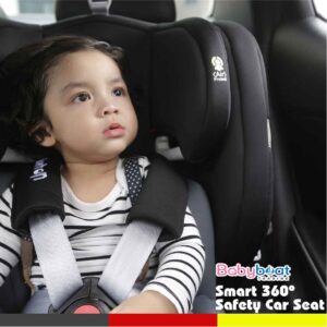 C. Quinton Smart 360 Isofix Safety Car Seat – Red