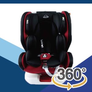 C. Quinton Smart 360 Isofix Safety Car Seat – Red