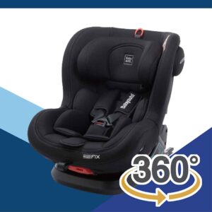 C. BabyAuto Biro-Fix Isofix 360 Car Seat- Black