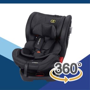 C. Koopers Luca-fix Zip 360 Isofix Car Seat – Black