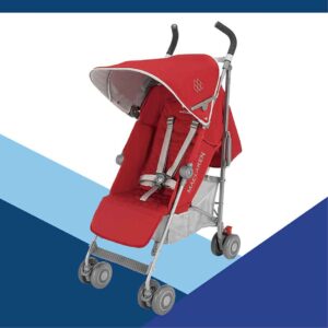 S. Maclaren Quest Premium Baby Stroller – Red