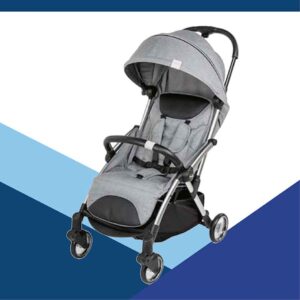 S. Chicco Goody Plus Auto-Folding Baby Stroller – Grey
