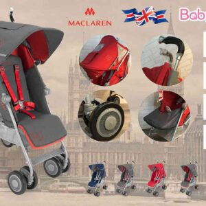 S. Maclaren Techno XT Premium Baby Stroller – Black