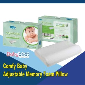 ZG. Comfy Baby Adjustable Memory Foam Pillow