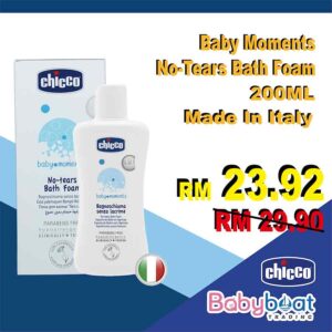 ZG. Daily Supplies Chicco Baby Moments No-Tears Bath Foam